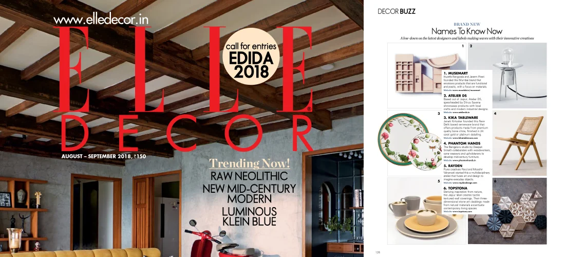 Elle Decor : Names to know now